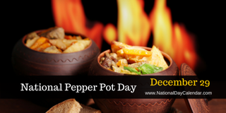Illustration for article titled NATIONAL PEPPER POT DAY